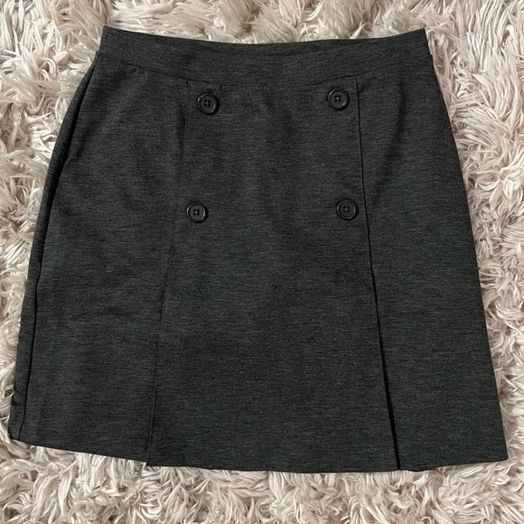 Lands' End Other - Land’s End grey pleated skort skirt
